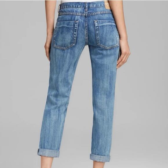 One by One Teaspoon Awesome Baggies Cobain Destroyed Boyfriend Jeans Size 28 - Picture 11 of 16